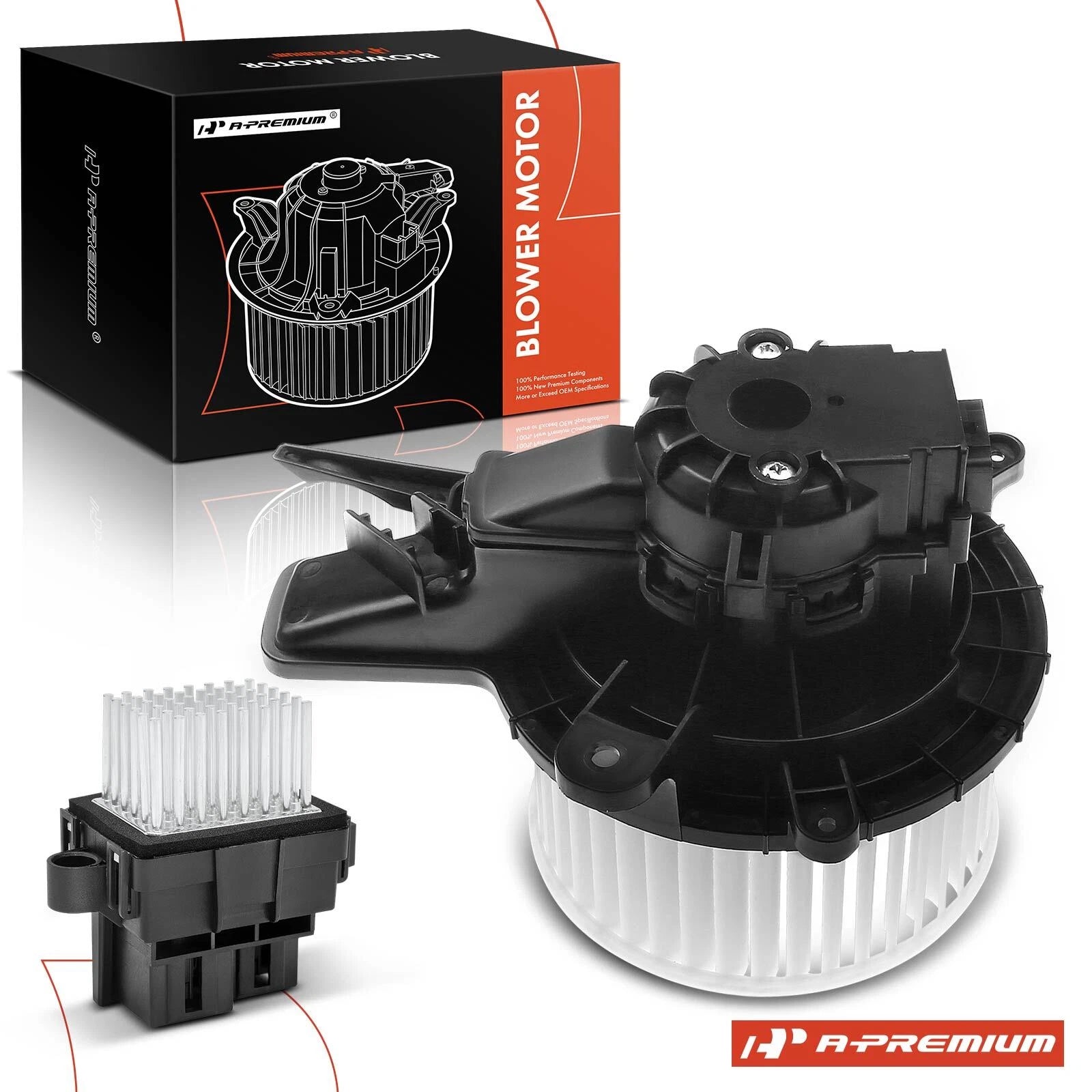 Rear HVAC Blower Motor & Resistor Kit for Chevy Tahoe Buick Enclave (2007–2014)