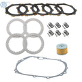 Clutch Friction Steel Plates Kit for Kawasaki KLX110 KLX110L (2002–2024)