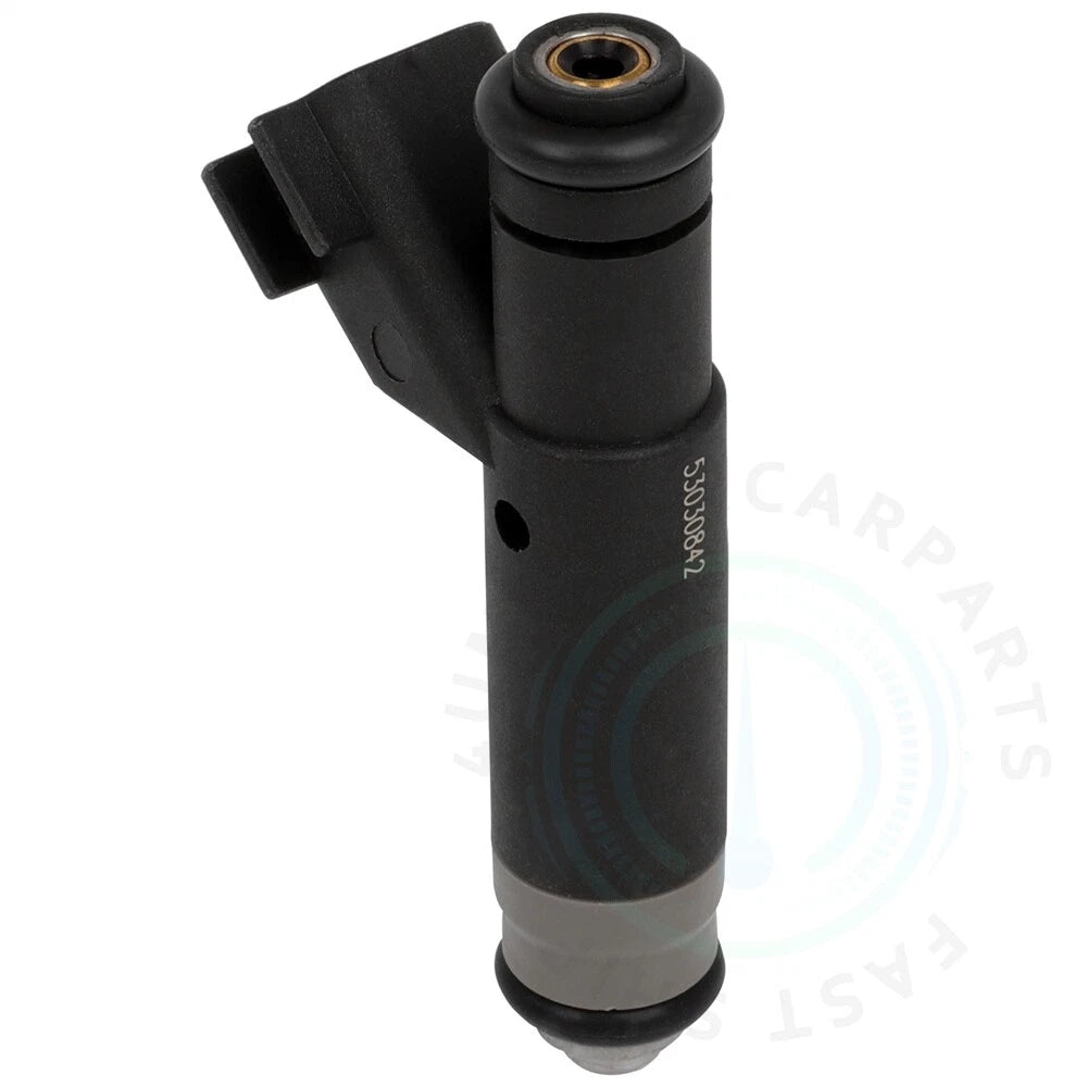 Set of 8 Black Fuel Injectors for Jeep Grand Cherokee (1999–2000)