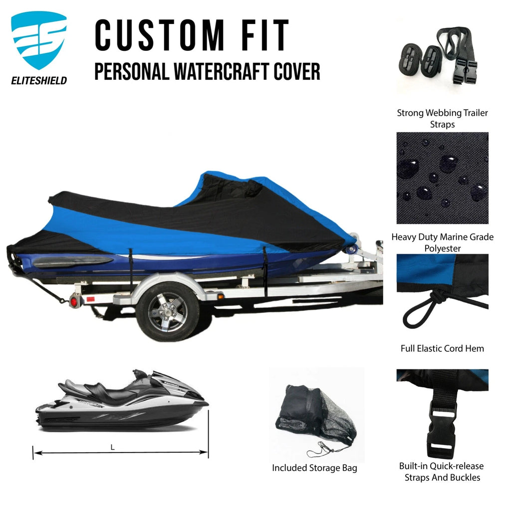Custom Fit Trailerable Jet Ski Cover for Sea Doo Bombardier GTX SC (2002–2005)