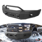 Front Bumper Assembly with Winch Plate for Ford F-150 (2015–2017)
