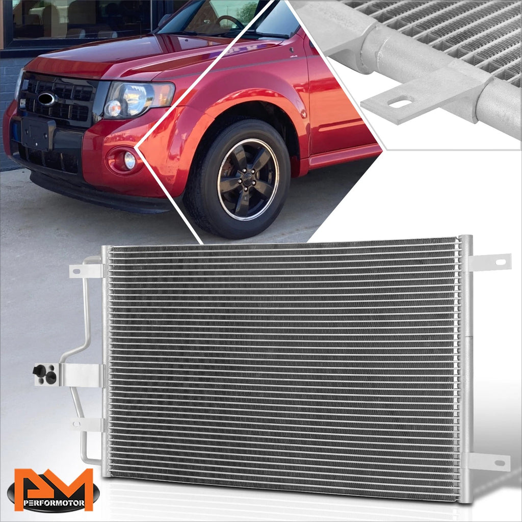 AC Condenser for Ford Escape Mercury Mariner Hybrid (2005–2012) OE Style Aluminum Core