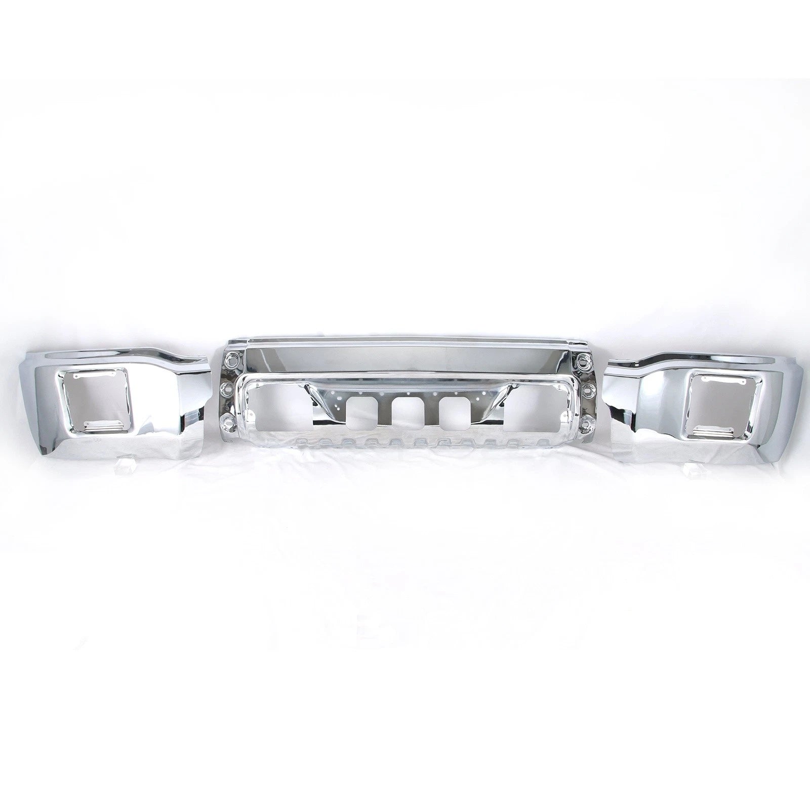 Chrome Steel Front Bumper Face Bar for GMC Sierra 1500 (2014–2015)
