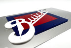 Premium Chrome Stainless License Plate for Buick Retro Logo (2005–2015)