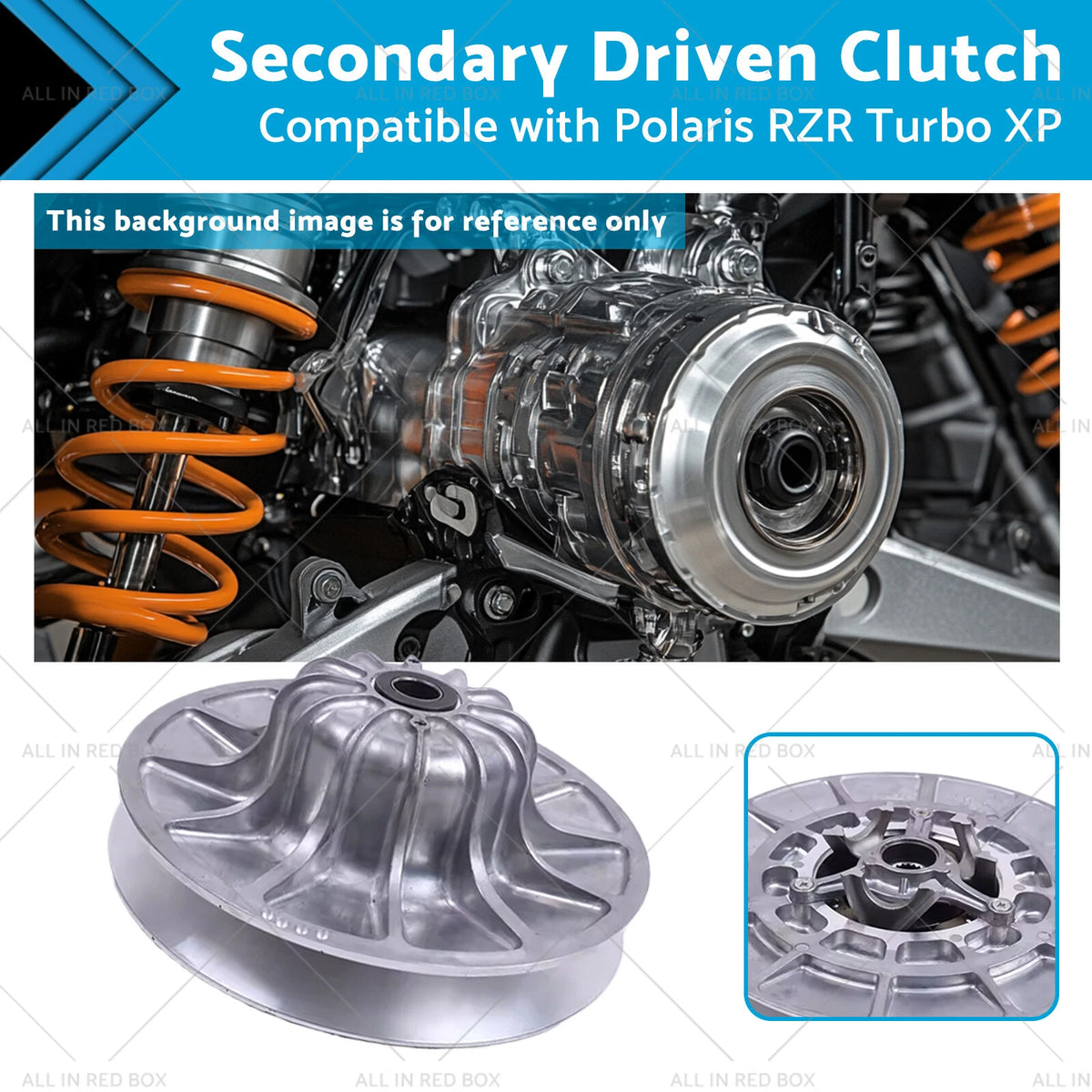 Secondary Driven Clutch for Polaris RZR Turbo XP (2016–2020) 1323266