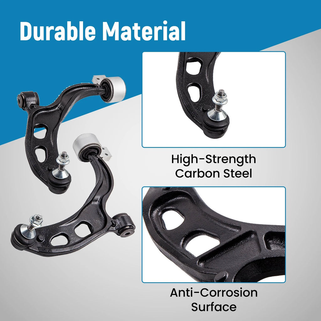 Front Lower Control Arms Pair for Lincoln MKS (2009-2012) Ford Taurus (2010-2012)