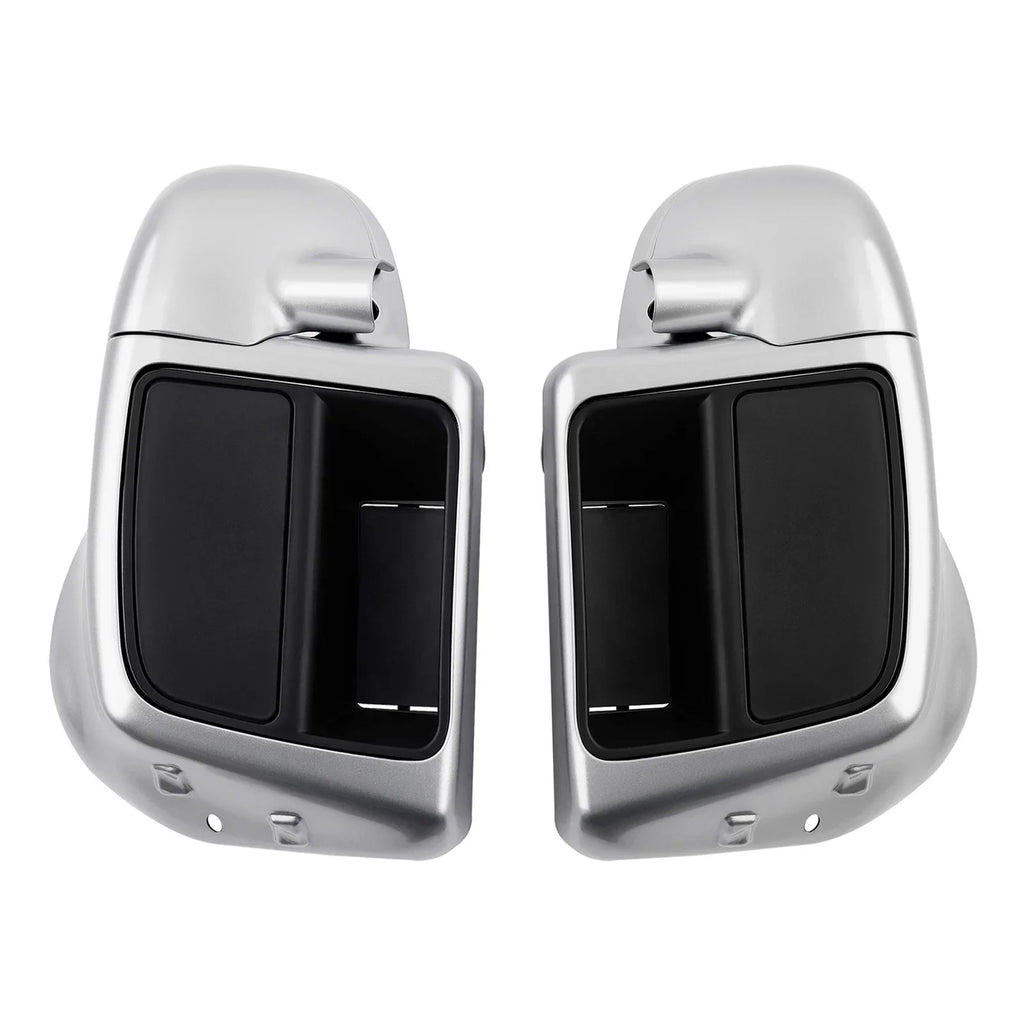 Lower Vented Fairings for Harley Street Glide (2014-2023) Silver Pearl