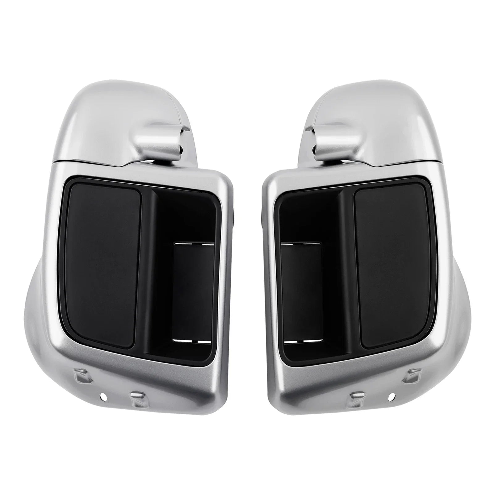 Lower Vented Fairings for Harley Street Glide (2014-2023) Silver Pearl