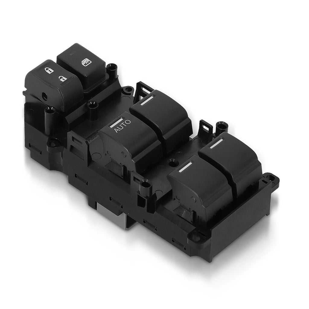 Front Driver Master Window Switch for Honda Accord (2013–2016) 35750T2AA91 Black
