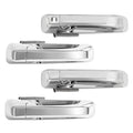Set of 4 Chrome Exterior Door Handles for Dodge Ram 1500/2500 (2009–2024)
