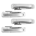 Set of 4 Chrome Exterior Door Handles for Dodge Ram 1500/2500 (2009–2024)