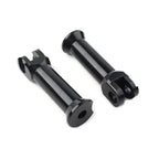 Foot Rest Pegs for Harley Softail Slim Fat Bob Low Rider (2018-2020) Black