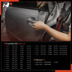 Texture Black Exterior Door Handle for Nissan Frontier Xterra (2005–2019)