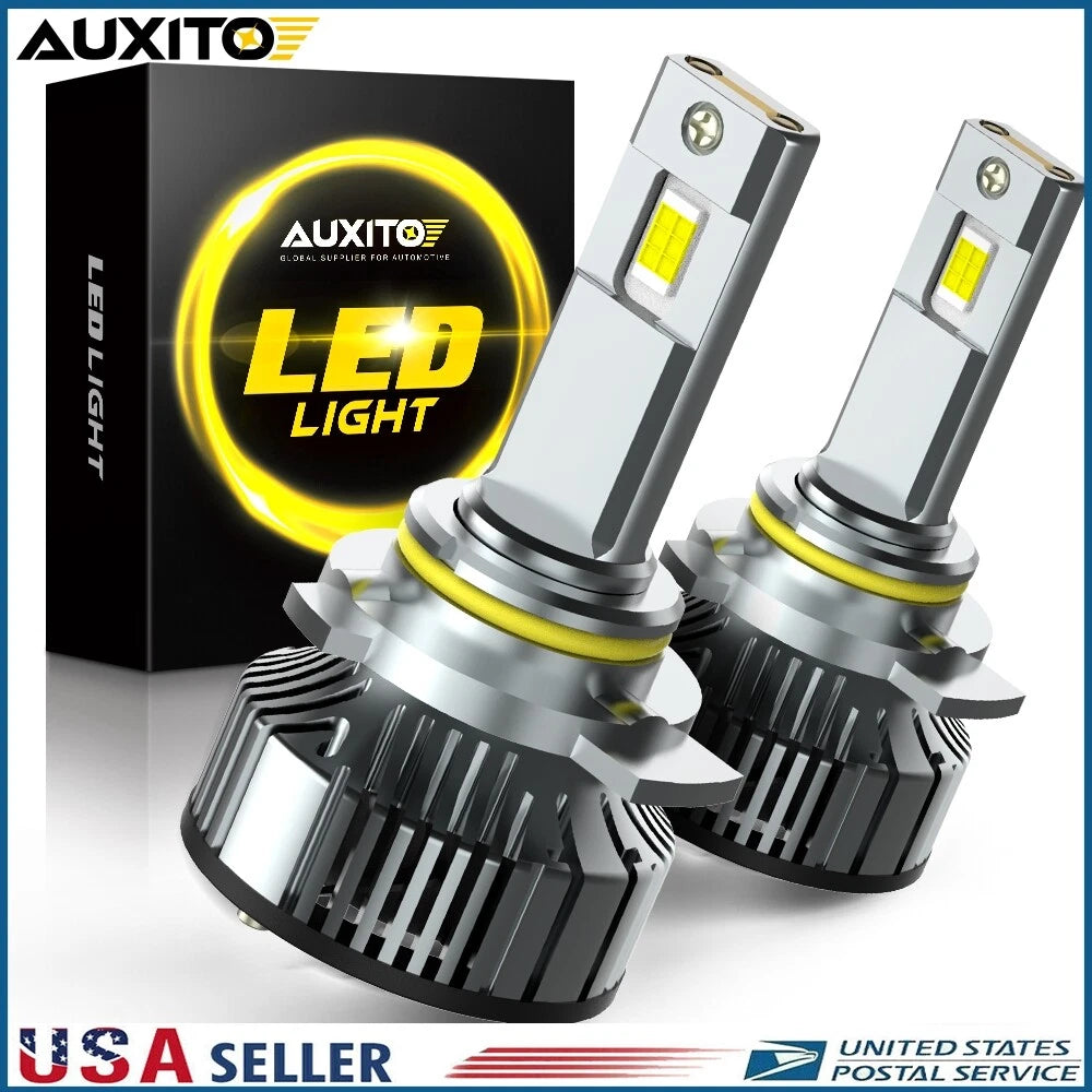 AUXITO 9012 LED Headlight Bulbs Kit for High Low Beam (50000 Lumens)