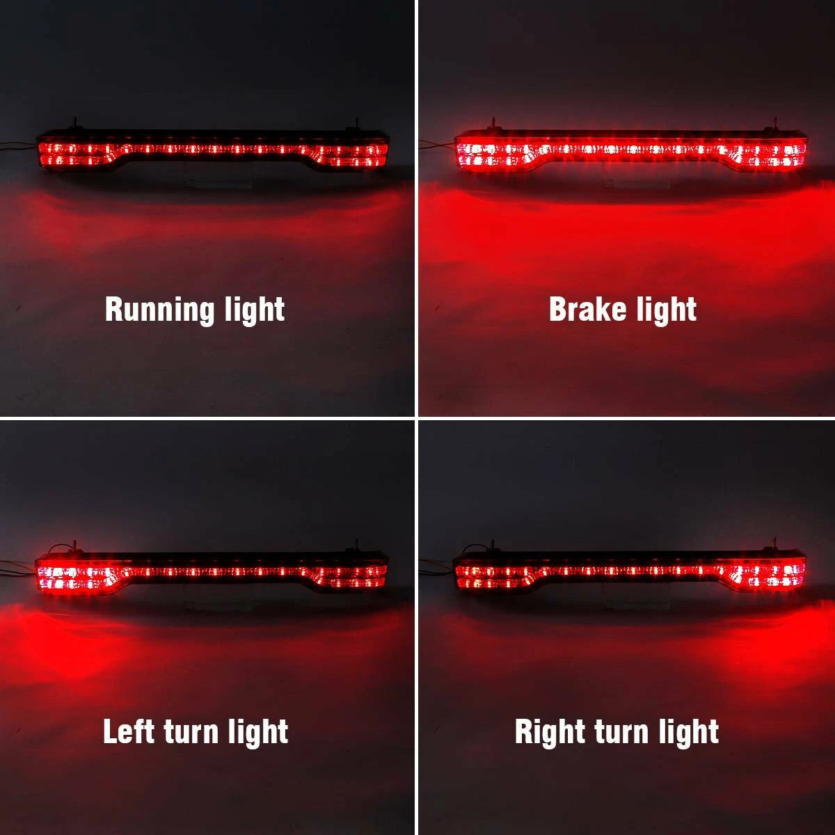 Trunk Pad Brake Tail Light with Speakers for Harley Touring (2014–2025)