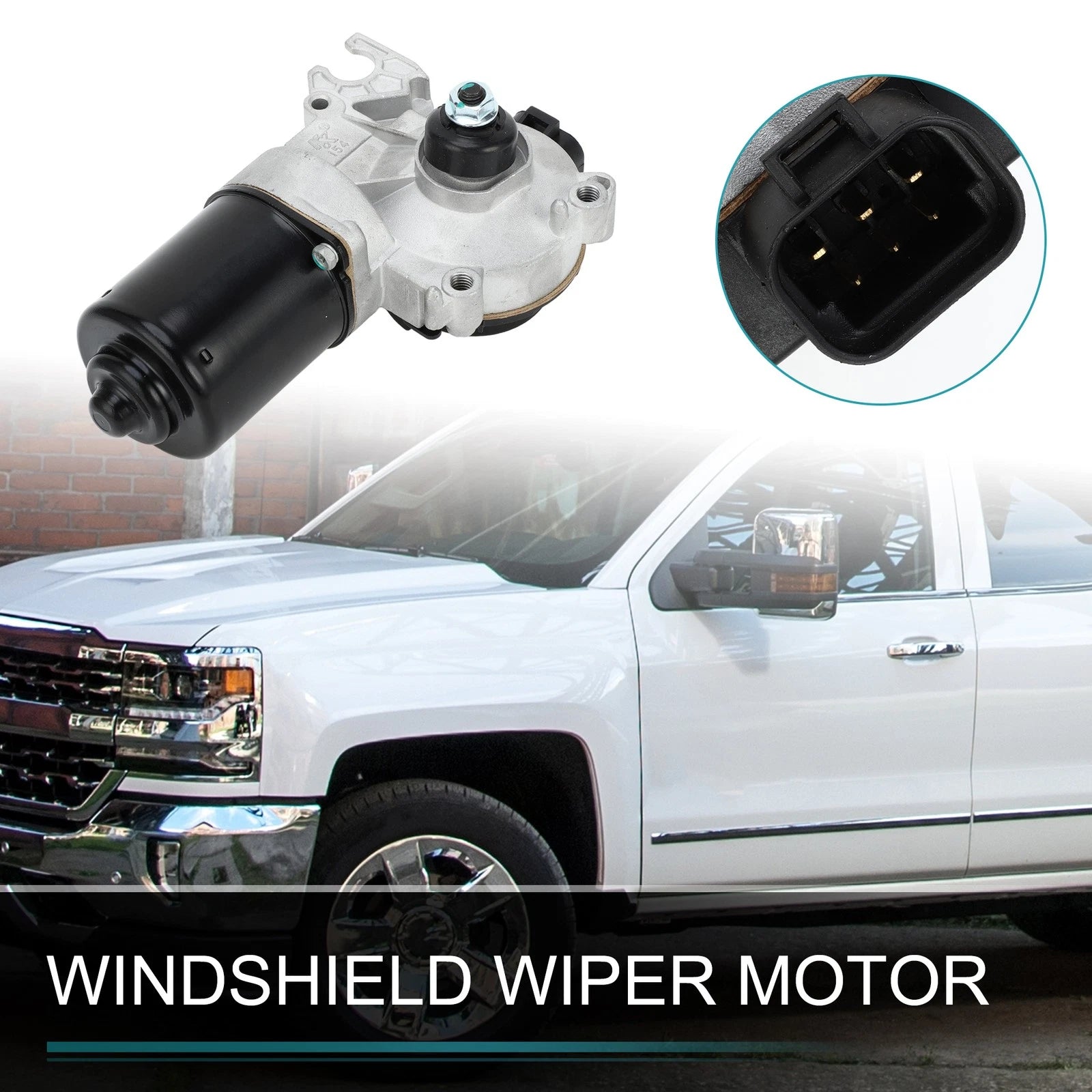 Front Windshield Wiper Motor for Chevrolet Avalanche 1500 2500 (2005–2006) No. 88958406