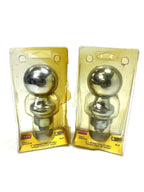 Set of 2 Chrome Trailer Balls for Acme 35-27 (Forged Steel, 3/4'' Shank)