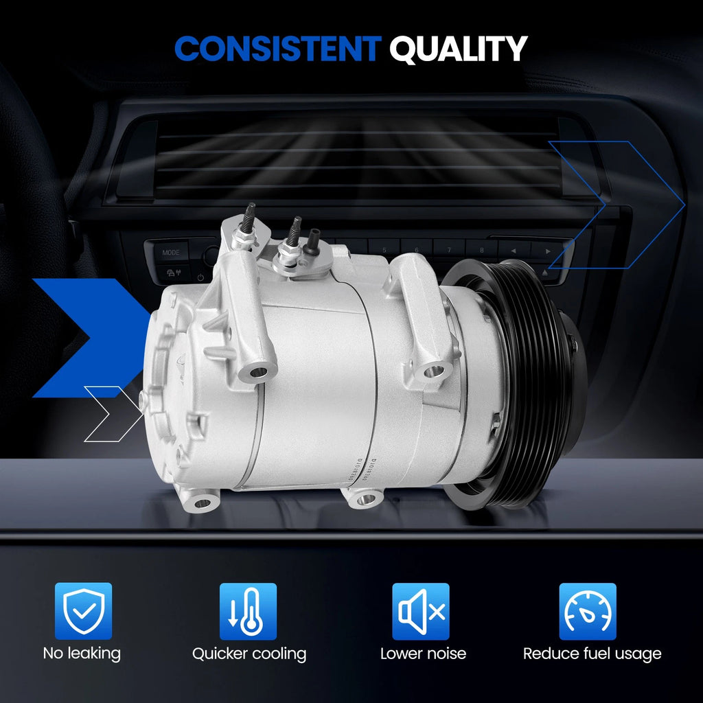 A/C Compressor CO11430C for Acura MDX (2014–2016) Honda Pilot (2016–2020)