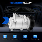 A/C Compressor CO11430C for Acura MDX (2014–2016) Honda Pilot (2016–2020)