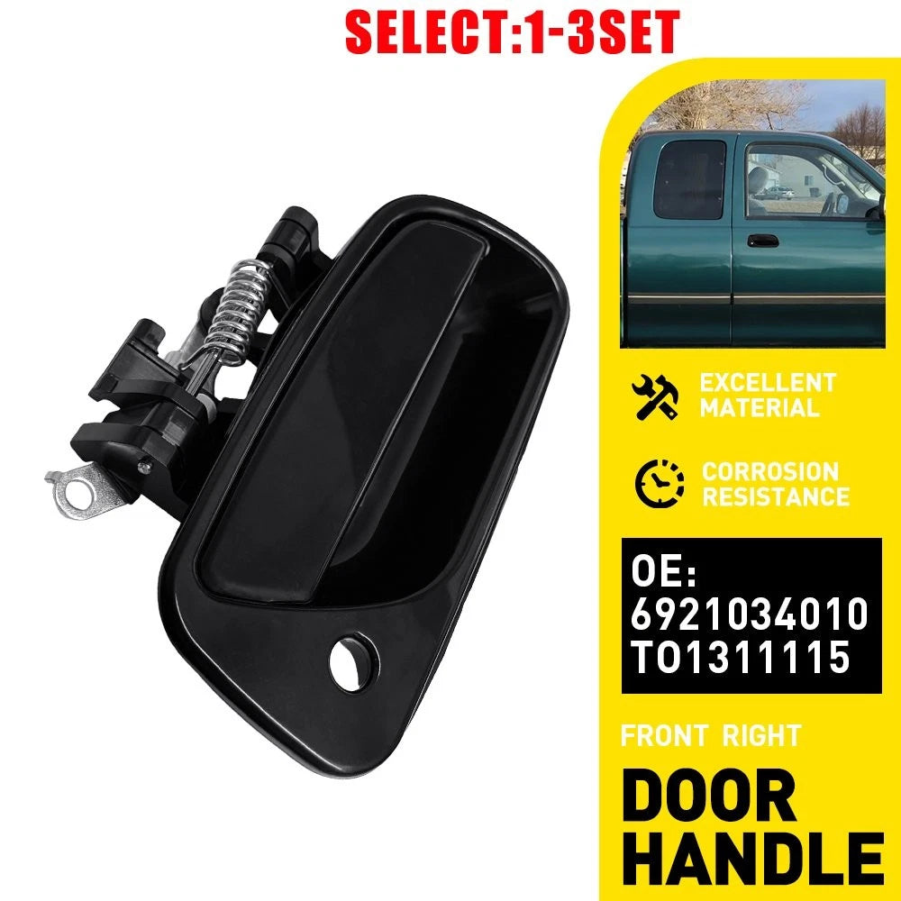 Right Front Exterior Door Handle for Toyota T100 (1993–1998) Textured Black
