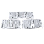 Grille Mesh Insert Trim for 2016-2019 Jeep Grand Cherokee Chrome