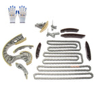 14pc Engine Timing Chain Kit with Tensioner & Guide for Audi S4 (2004–2009)