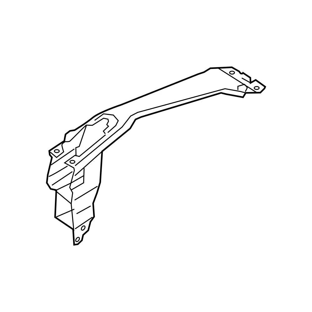 Hood Latch Support for BMW (2010–2019) 51647426634