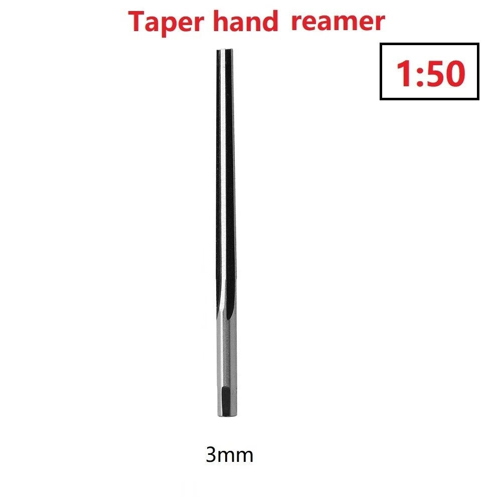 1x Conical Degree Manual Pin Taper Shank Hand Reamer 3/4/5/6/8/10mm