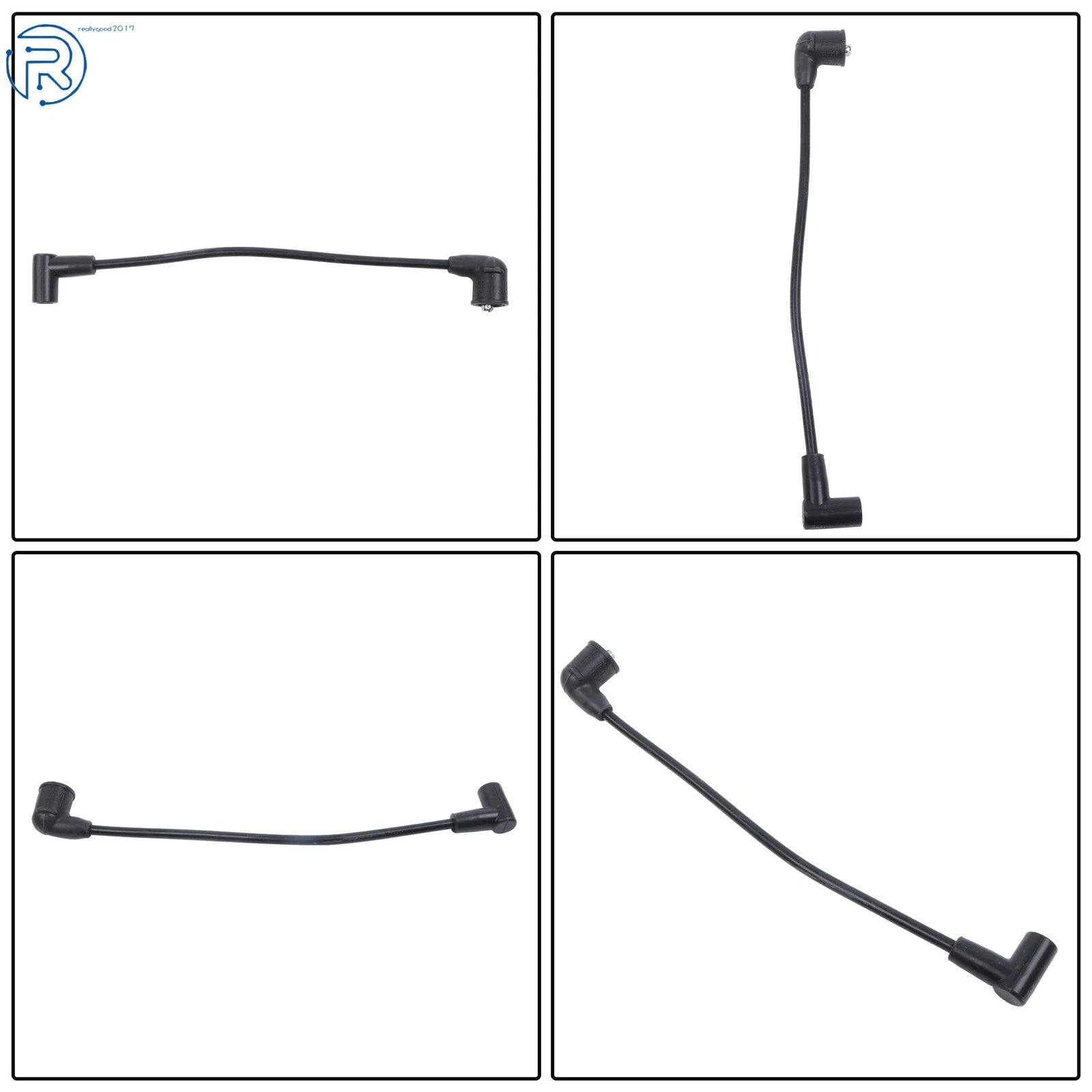 Spark Plug Wire Set for Mercruiser 5.0 5.7 7.4 8.2 V8 (816608Q61, 816761Q4)