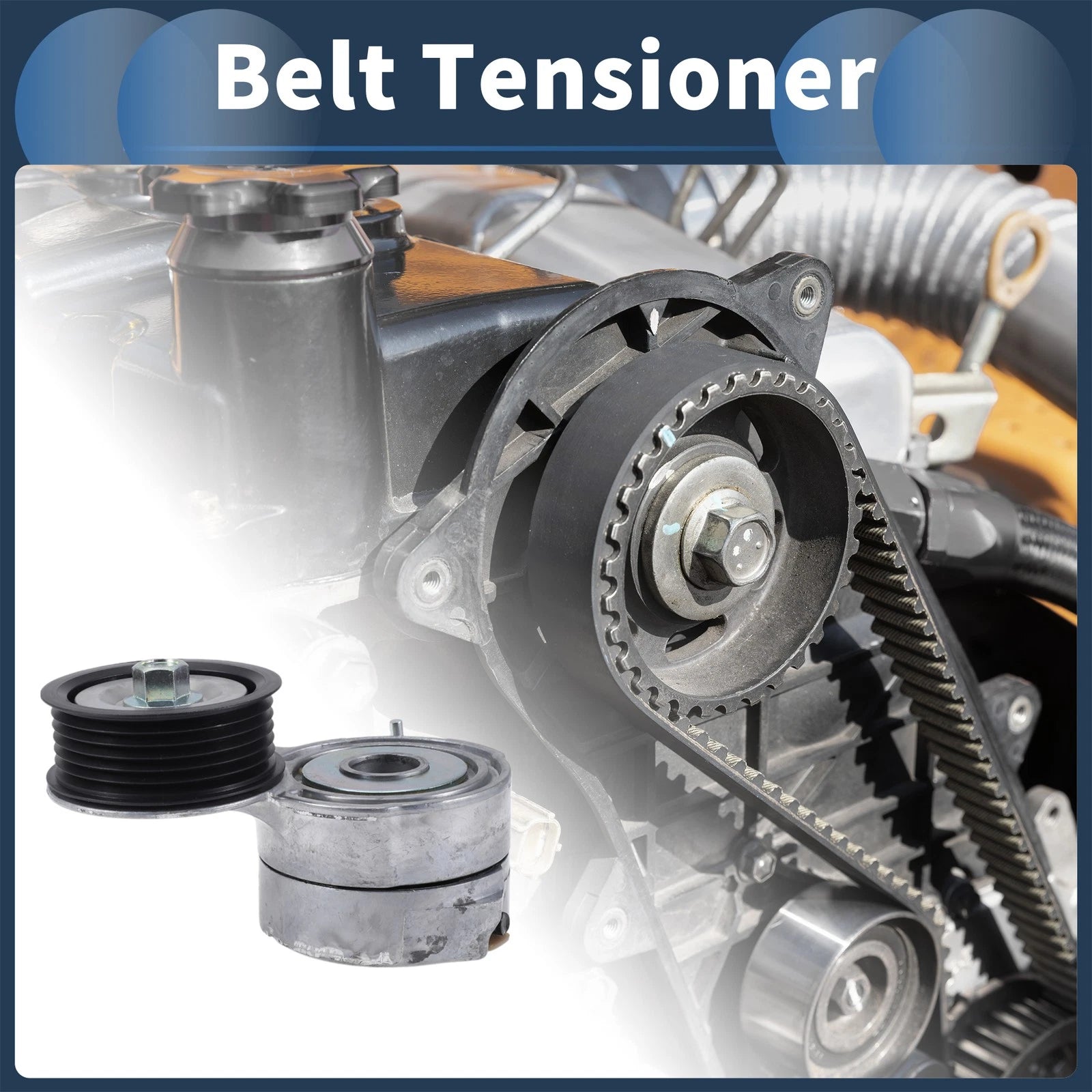 Belt Tensioner for Audi A6 (2004–2011) No. 06E903133S Metal