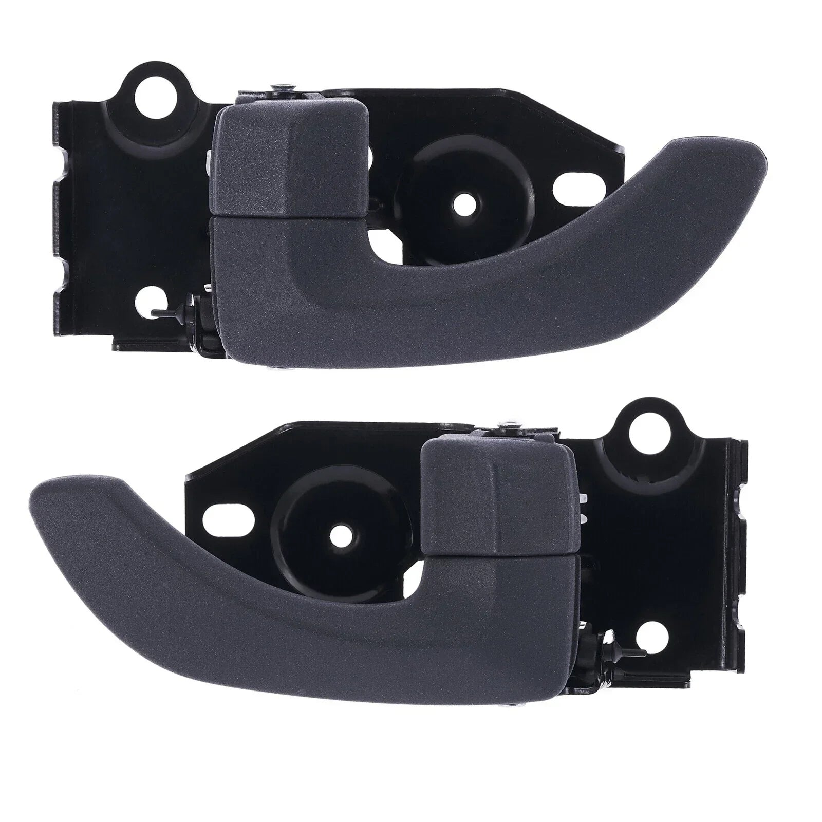 Door Handle Inner 2x Grey for Hyundai Santa Fe (2000–2005)
