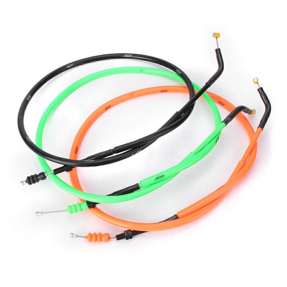 Clutch Cable for Kawasaki Z1000 (2010–2013) - Green Black