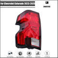 Left Side Tail Light Assembly for Chevrolet Colorado (2023–2025) Halogen Black Red
