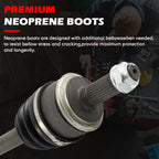 Pair Front CV Axle Shaft for Honda Accord 2003–2007 (2.4L Auto Trans)