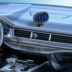 Compact Car Dashboard Digital Clock Thermometer and Voltage Meter