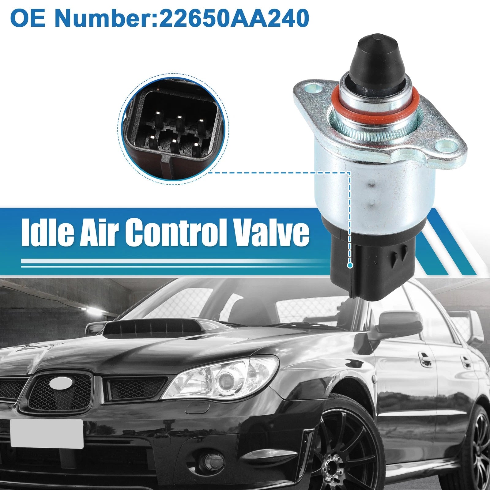 IACV Fuel Injection Idle Air Control Valve for Subaru Impreza (No. 22650AA240)