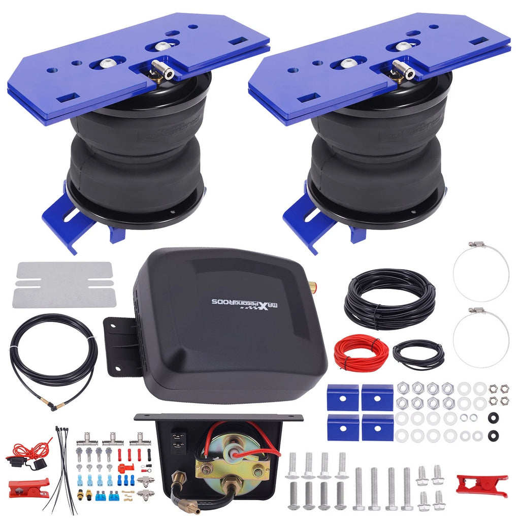 Air Suspension Springs + Compressor Kit for Dodge Ram 1500 4WD (2002–2008)