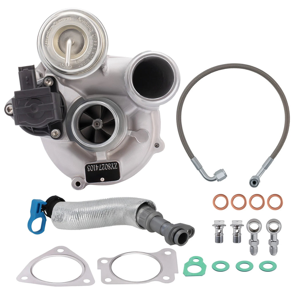 Turbocharger Oil Feed Return Hose Line Kit for Mini Cooper S R55-R61 Turbo