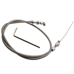 36" Stainless Steel Braided Throttle Cable for Chevy LS1 (2000–2006)
