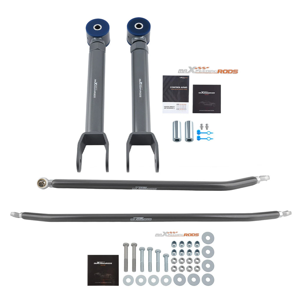 Steering Crossover Kit Front Upper Control Arms for Jeep Wrangler TJ (1997–2006)