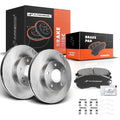 Front Disc Brake Rotors & Ceramic Pads for Nissan Maxima (1989–1999)