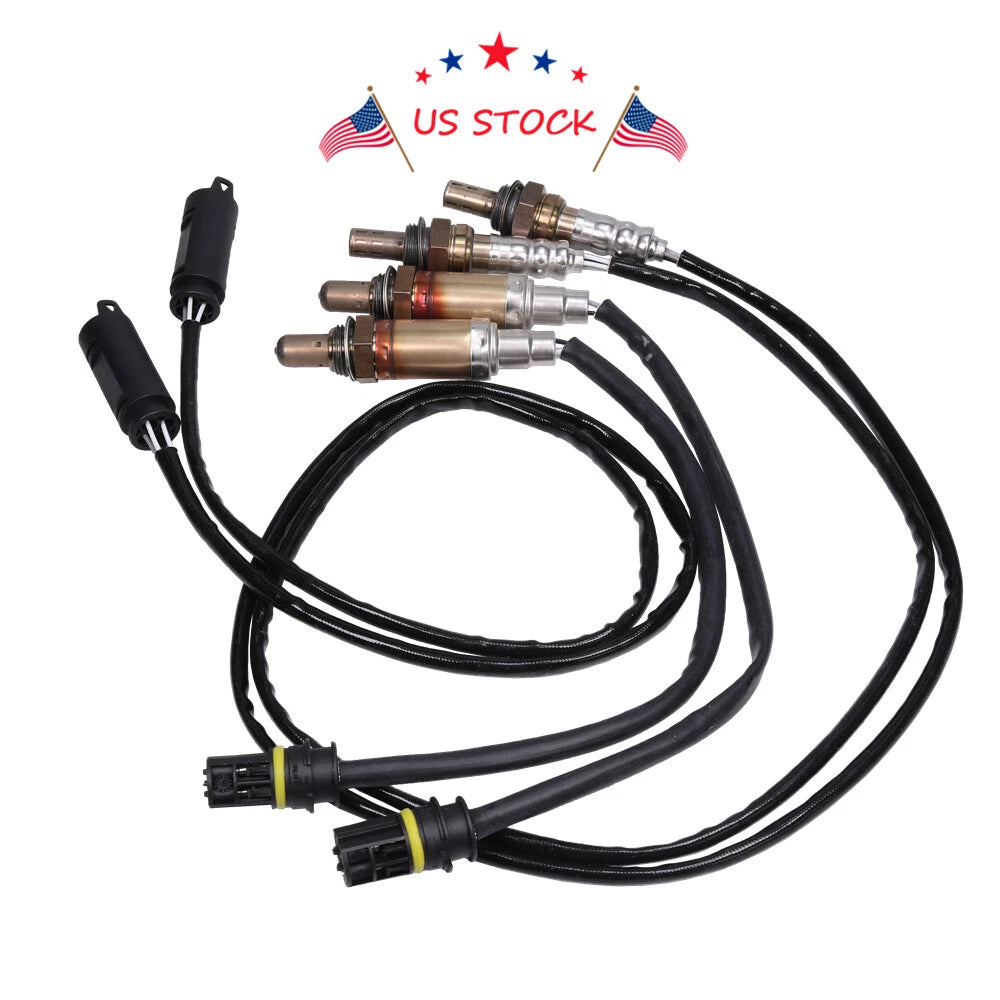 Set of 4 O2 Oxygen Sensors for BMW 323i 325i 328i 330i 525i X3 X5 (2000–2006)
