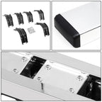 Set of 2 Stainless Steel Flat Board Step Bars for Ford F250-F550 (1999–2016)
