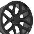 24" Satin Black Wheel for 2024 Chevy Colorado - RVO4638 - RVO4638