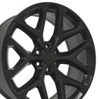 24" Satin Black Wheel for 2024 Chevy Colorado - RVO4638 - RVO4638