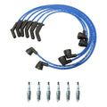 NGK Wire Set & 6 G-Power Platinum Spark Plugs for Cougar Mustang (1994–2002)