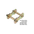 Rear Leaf Spring Greasable Shackles for Nissan Patrol GU 4X4 (1999-2014)