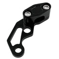 Brake Line Clamp Protector for Universal Fit Motor Bikes - Aluminum Black