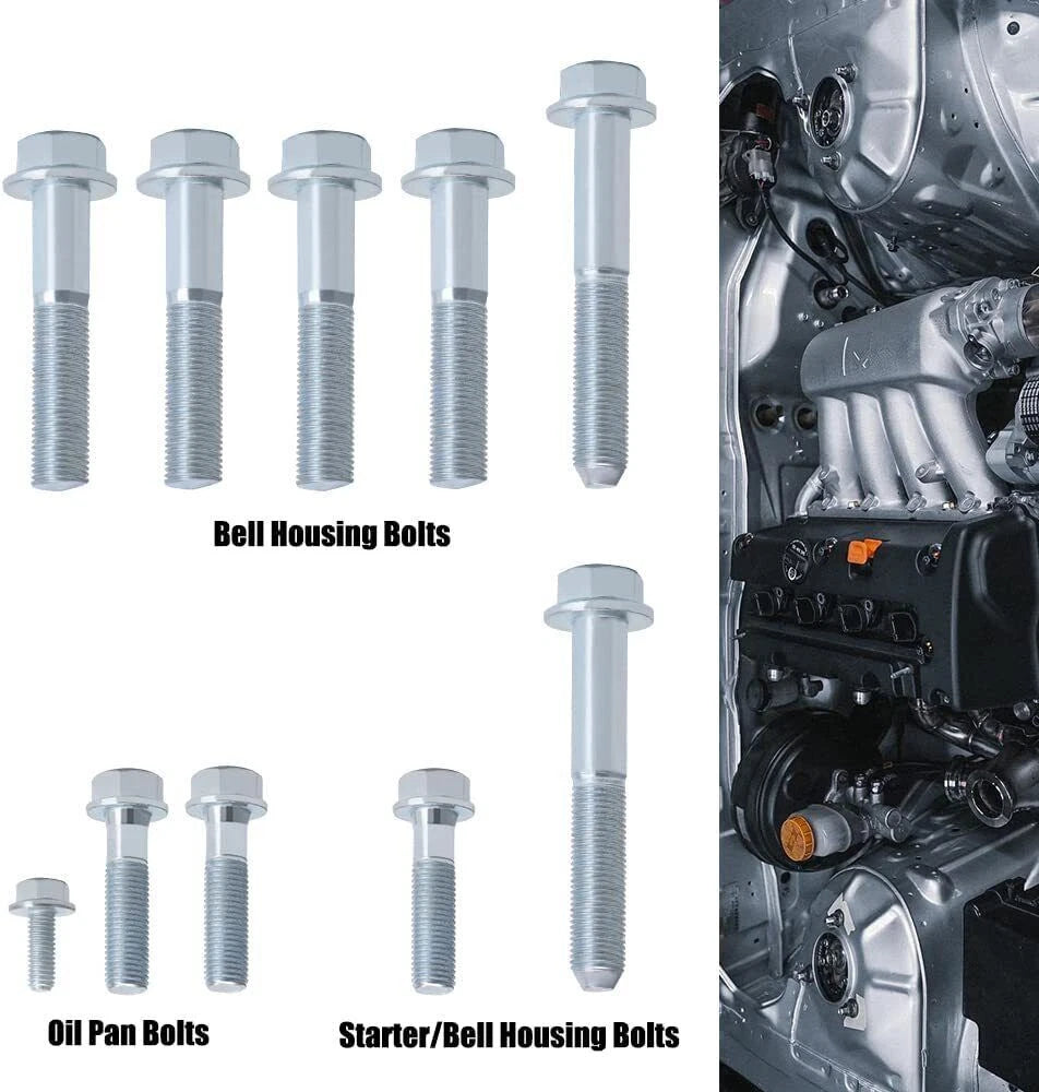 Transmission Bolt Kit for Honda Acura K20 K24 K Series Swap (Civic, TSX, RSX)