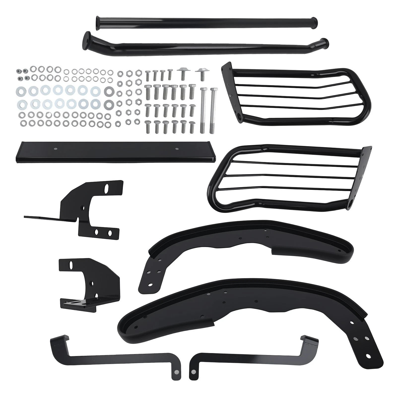 Front Push Bumper Bull Bar Grille Guard for Toyota Tacoma (2005–2015) Steel
